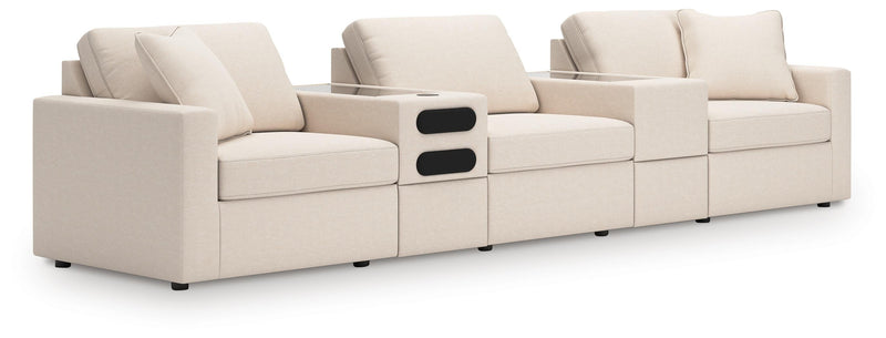 Modmax Sectionals - Oyster 5-Piece Sectional with Audio System