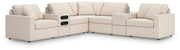 Modmax Sectionals - Oyster 7-Piece Balanced Sectional with Audio and Storage Consoles