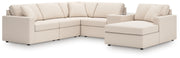 Modmax Sectionals - Oyster 6-Piece Sectional with Chaise (92103S53)