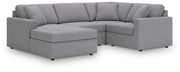 Modmax Sectionals - Granite 4-Piece Sectional with Chaise (92104S66)