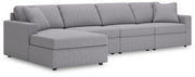 Modmax Sectionals - Granite 4-Piece Sectional with Chaise (92104S26)
