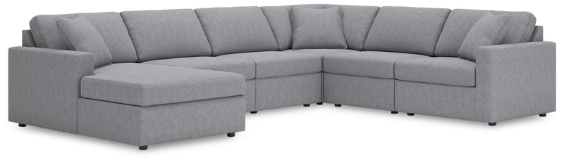 Modmax Sectionals - Granite 6-Piece Sectional (92104S45)