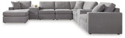 Modmax Sectionals - Granite 8-Piece Sectional with Chaise (92104S43)