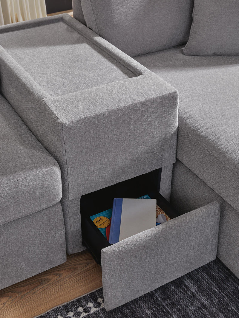 Modmax Sectionals - Granite