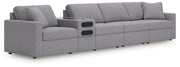 Modmax Sectionals - Granite 5-Piece Sectional (92104S61)