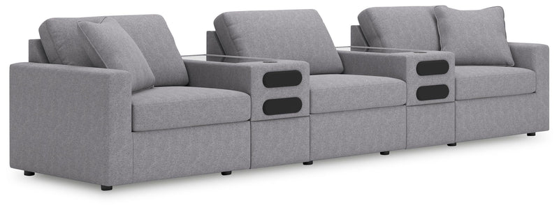 Modmax Sectionals - Granite 5-Piece Sectional