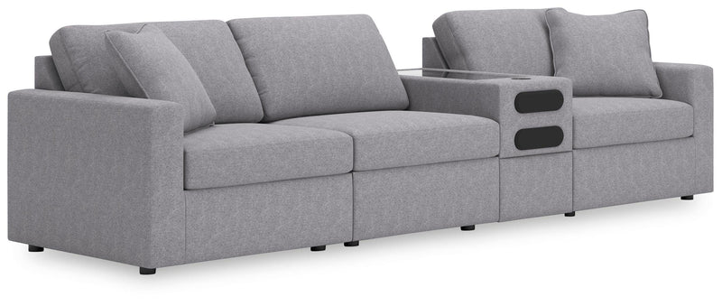 Modmax Sectionals - Granite 4-Piece Sectional (92104S28)
