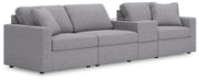 Modmax Sectionals - Granite 4-Piece Sectional (92104S29)