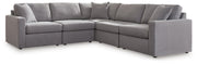 Modmax Sectionals - Granite 5-Piece Sectional (92104S6)