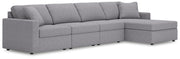 Modmax Sectionals - Granite 4-Piece Sectional with Chaise (92104S27)