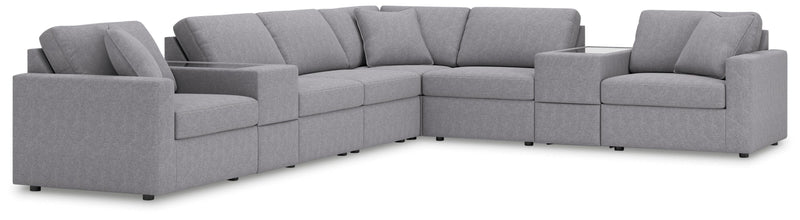 Modmax Sectionals - Granite 8-Piece Sectional
