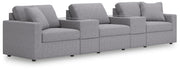 Modmax Sectionals - Granite 5-Piece Sectional (92104S9)