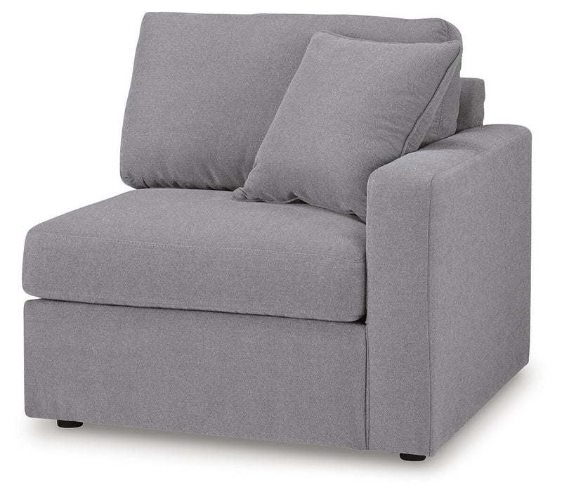 Premium Modmax 8-Piece Double Storage Chaise Sectional with Audio and Storage Consoles