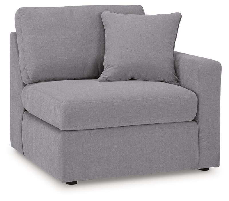 Premium Modmax 8-Piece Double Storage Chaise Sectional with Audio and Storage Consoles