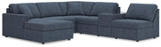 Modmax 6-Piece Sectional with Chaise and Audio Console