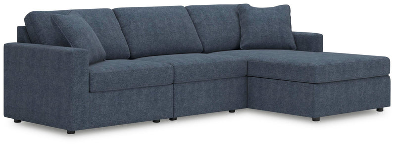 Modmax Sectionals - Ink 3-Piece Sectional with Chaise (92121S18)
