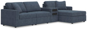 Modmax Sectionals - Ink 4-Piece Sectional with Chaise (92121S37)