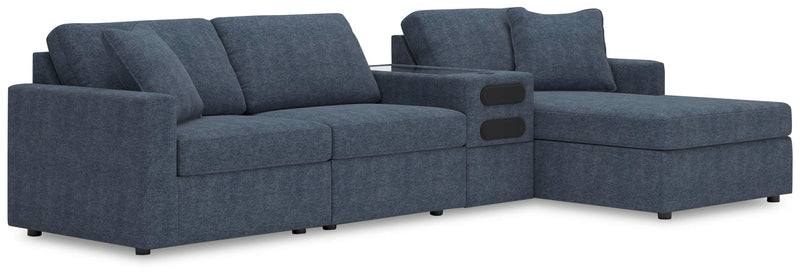Modmax Sectionals - Ink 4-Piece Sectional with Chaise (92121S37)