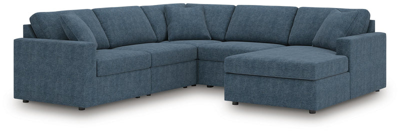 Modmax Sectionals - Ink 5-Piece Sectional with Chaise (92121S68)