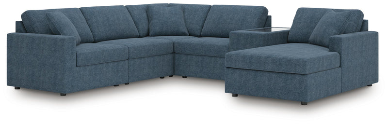 Modmax Sectionals - Ink 6-Piece Sectional with Chaise (92121S53)