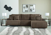 Top Tier 3-Piece Reclining Sectional Sofa Chaise