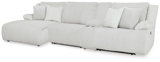 Top Tier 4-Piece Reclining Sectional with Chaise Default Title