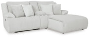 Top Tier Reclining Sectional Sofas 3-Piece Reclining Sectional Sofa with Chaise (92706S4) Alloy