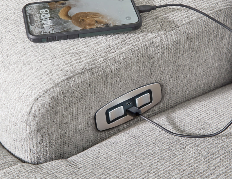 Acklen Place 3-Piece Power Reclining Sectional Sofa with Chaise
