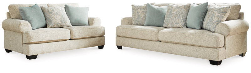 Monaghan Living Room Set Sofa and Loveseat