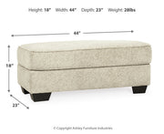 Monaghan Chair and Ottoman
