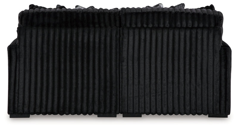 Midnight-Madness Super Chaise Loveseat
