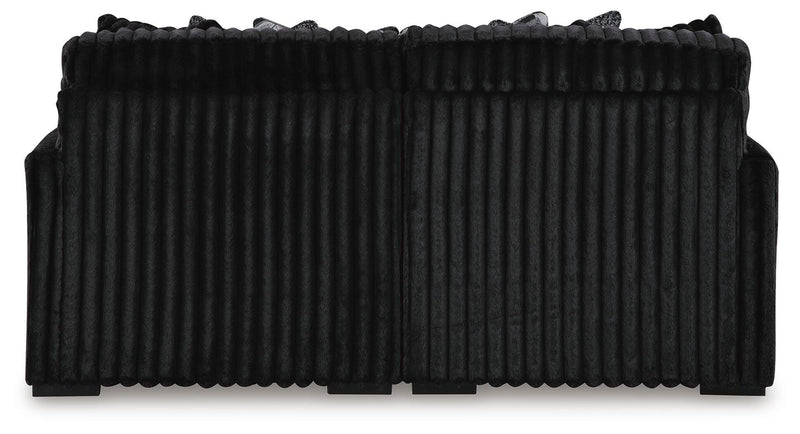 Midnight-Madness Super Chaise Loveseat