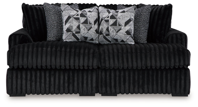 Midnight-Madness Super Chaise Loveseat