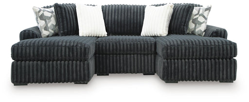 Midnight-Madness 3-Piece Double Chaise Sectional Default Title
