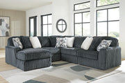 Midnight-Madness 5-Piece Sectional with Chaise