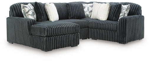 Midnight-Madness 4-Piece Sectional with Chaise Standard
