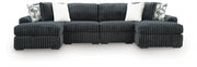 Midnight-Madness 4-Piece Double Chaise Sectional Default Title