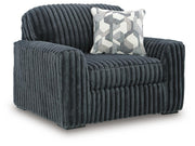 Midnight-Madness Living Room Chairs Oversized Chair Gunmetal