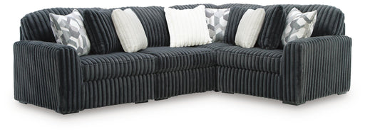Midnight-Madness 4-Piece Sectional Standard