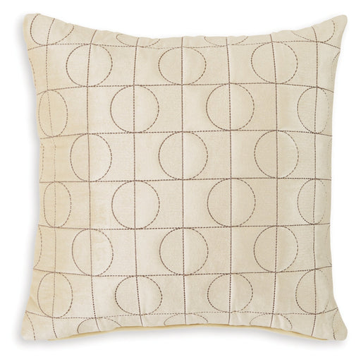 Kydner Pillow Beige Brown
