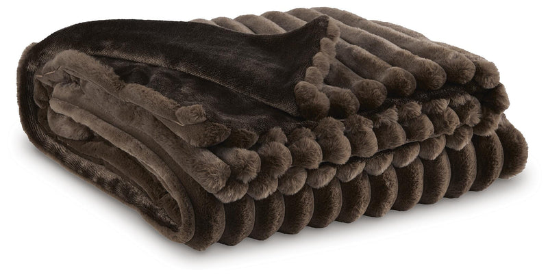 Chaddon Throws Alsonwell Throw (Set of 3) Brown
