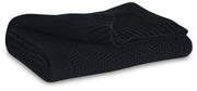 Chaddon Throws Gayelery Throw (Set of 3) Black