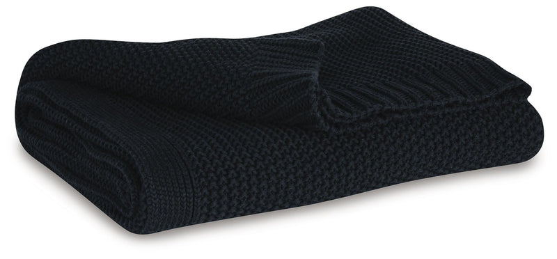 Chaddon Throws Gayelery Throw (Set of 3) Black