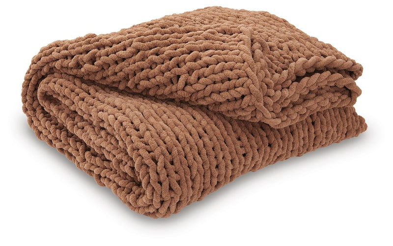 Chaddon Throws Throw (Set of 3) Sienna