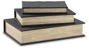 Brayton Baskets and Boxes Jolina Box (Set of 3) Black