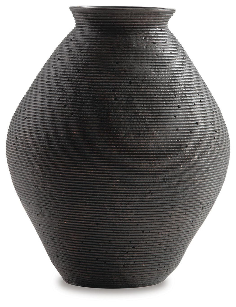Mohsen Indoor/Outdoor Vases and Bottles - Antique Brown Hannela Vase