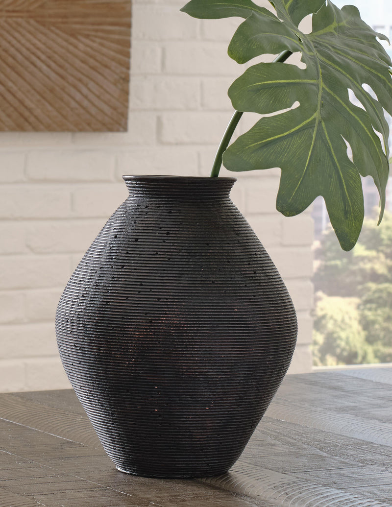 Mohsen Indoor/Outdoor Vases and Bottles - Antique Brown