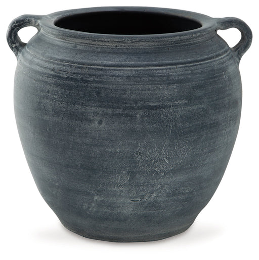 Meadie Vase Distressed Blue