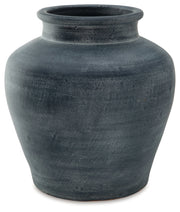 Meadie Vase Distressed Blue (v2)