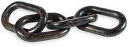 Mardelby Sculpture Distressed Black